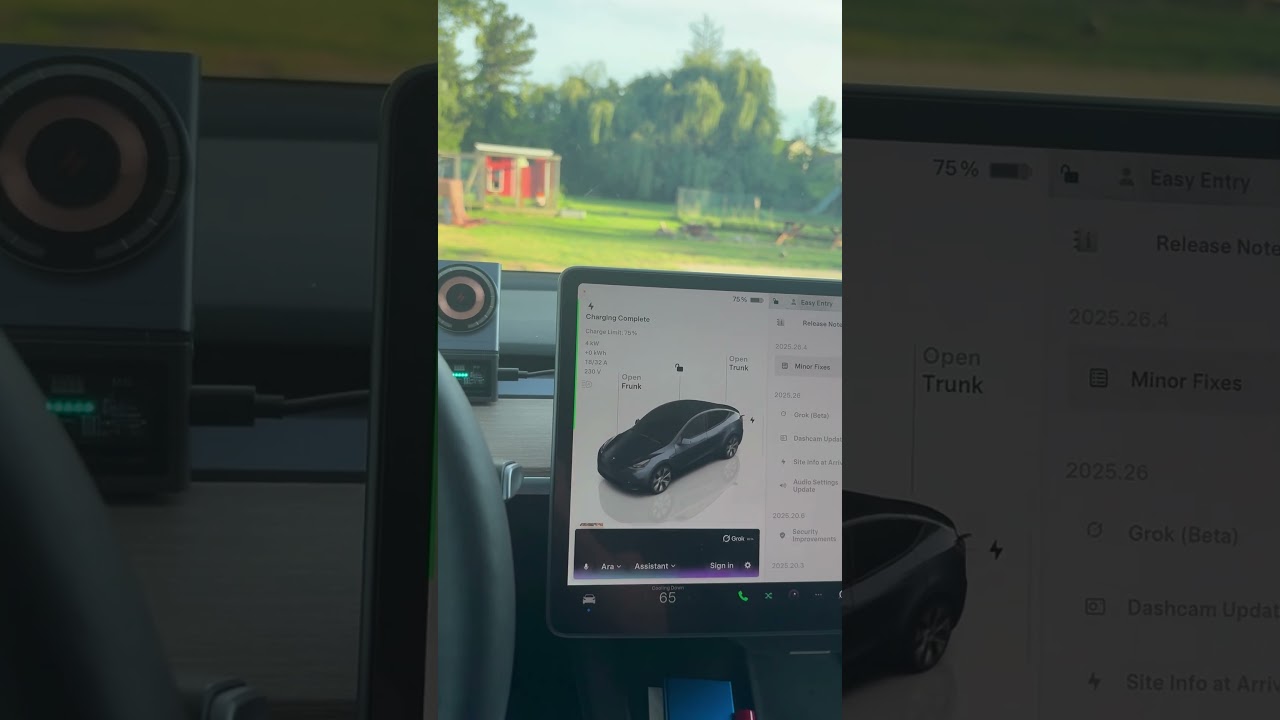 The Grok update is FINALLY HERE! #shorts #tesla #grok #ai