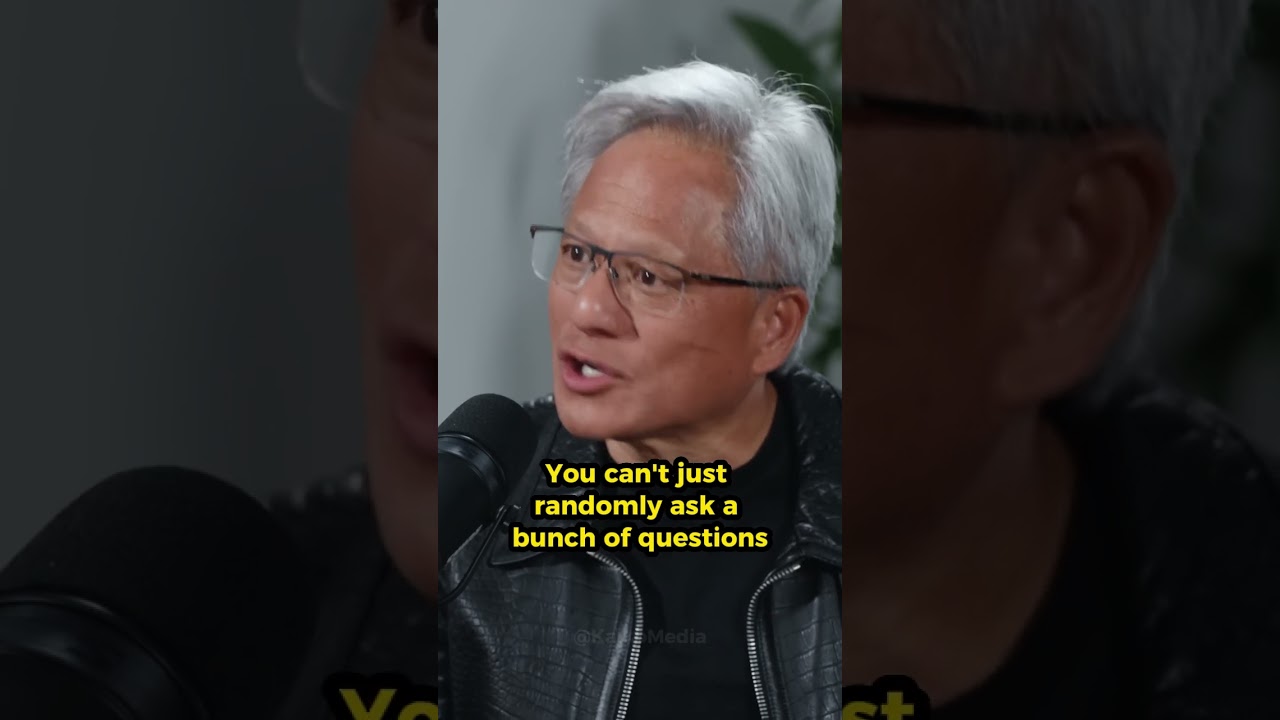 Jensen Huang’s Advice for Students: Master AI to Shape the Future | #NVIDIA CEO Insights 🤖💡