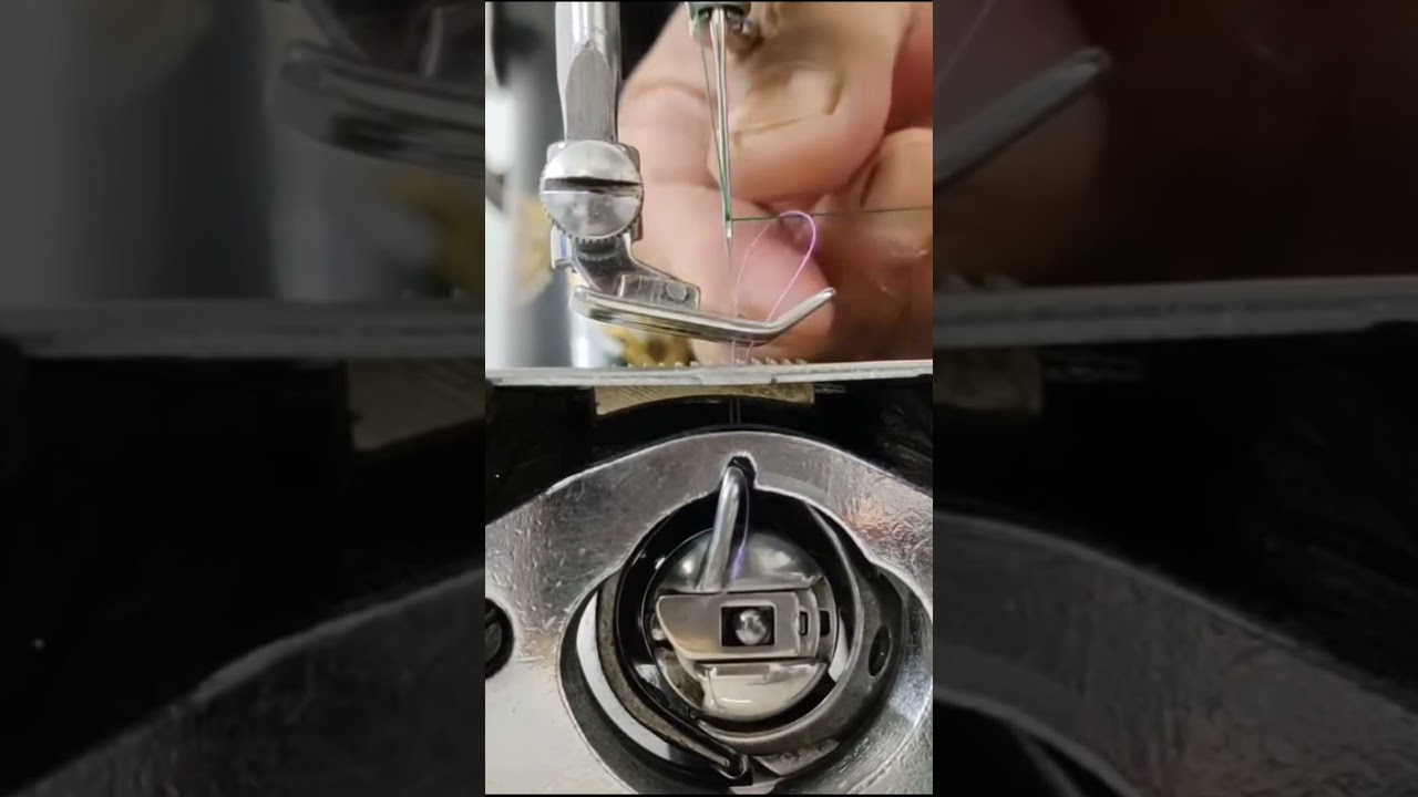 how to bring up the bobbin thread on sewing machine #learning #diy #sewing #creative #garimanuj