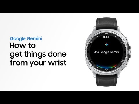 How to use Google Gemini | Galaxy Watch8 Series | Samsung