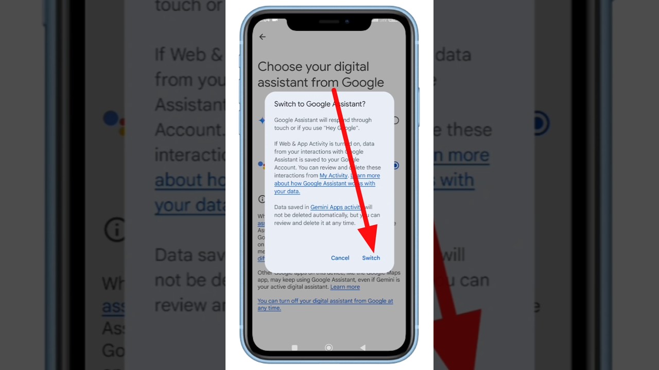 Gemini ko kaise off kare | How to disable Gemini and enable Google Assistant #shorts #gemini