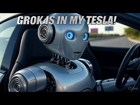 Experiencing Grok in my Tesla!
