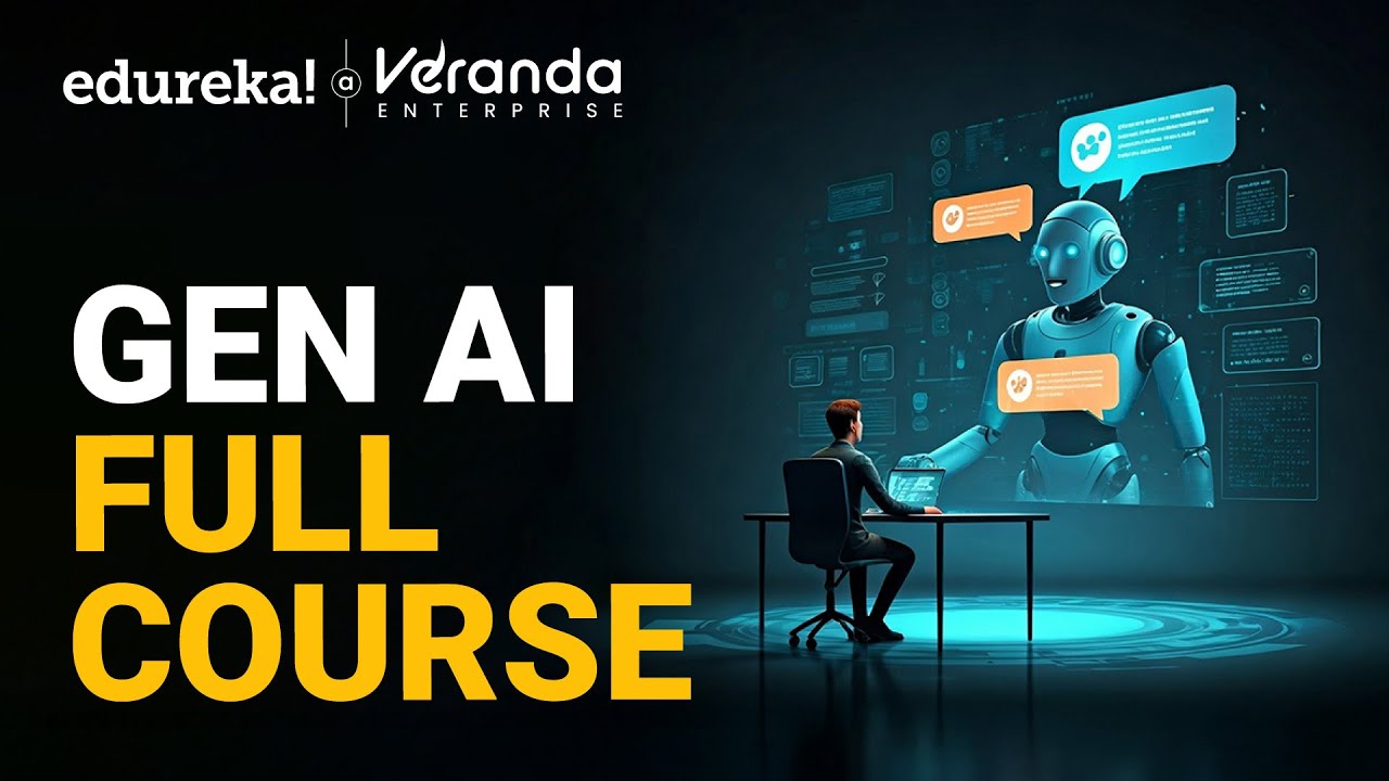 Generative AI Full Course 2025 | Gen AI Tutorial for Beginners | Gen AI Explained | Edureka Live