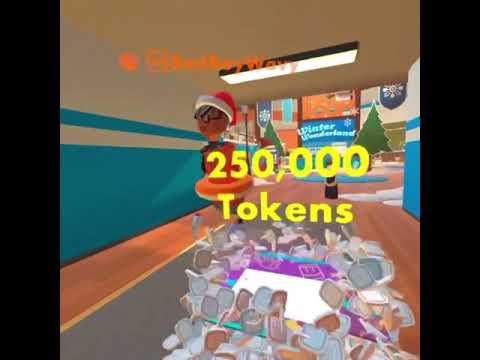 Opening 250,000 tokens in Rec Room!