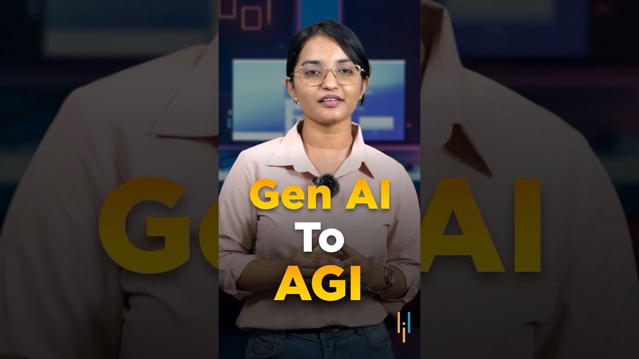 🔥The Difference between Gen AI vs AGI | Generative AI Vs AGI #Shorts #Simplilearn