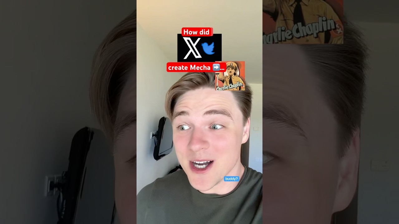 They Created MechaHitler?! #shorts #x #twitter #grok #ai #mechahitler #dystopia #ryankelly #ypr