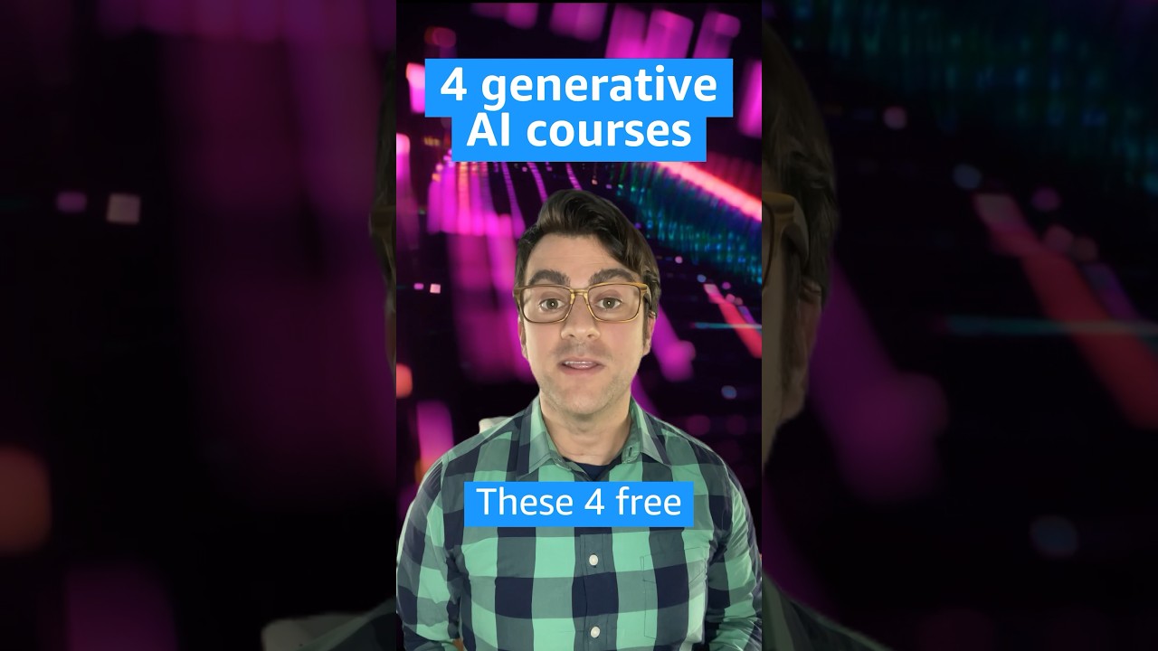 Master generative AI with 4 free courses through AWS #generativeai #ai