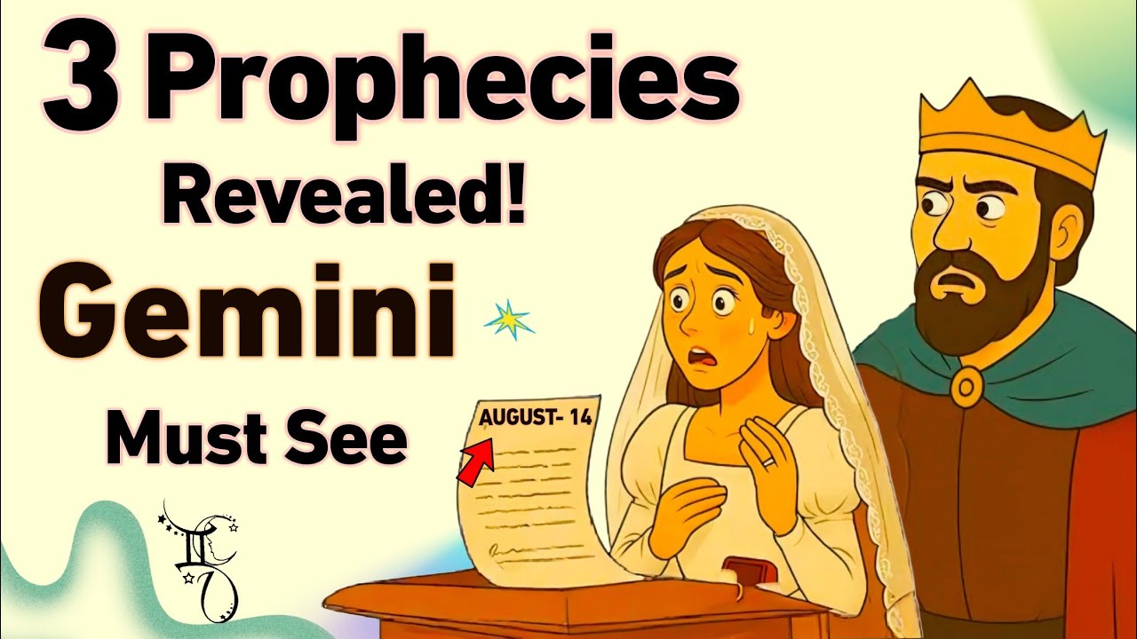 Gemini ♊ August 14–16, 2025 – 3 Ancient Prophecies That Will Unlock Your Hidden Fortune! 🔮💰