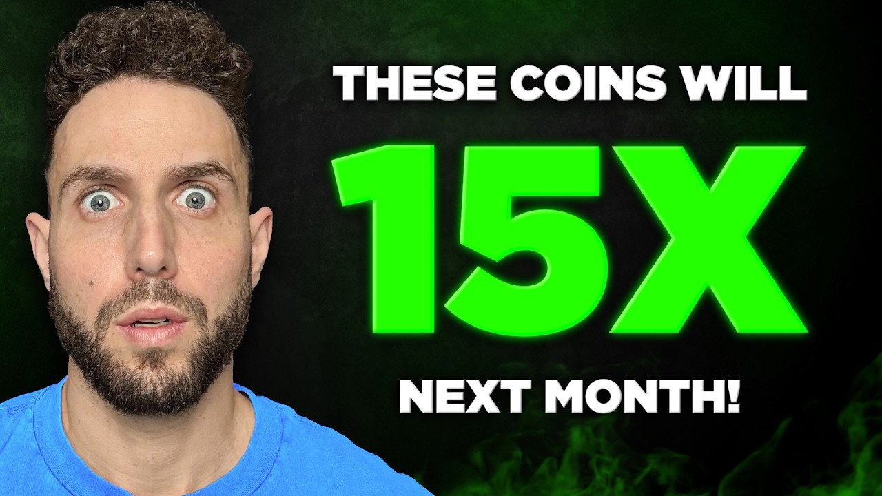 Top 15 Crypto Coins That Will EXPLODE 15x By October
