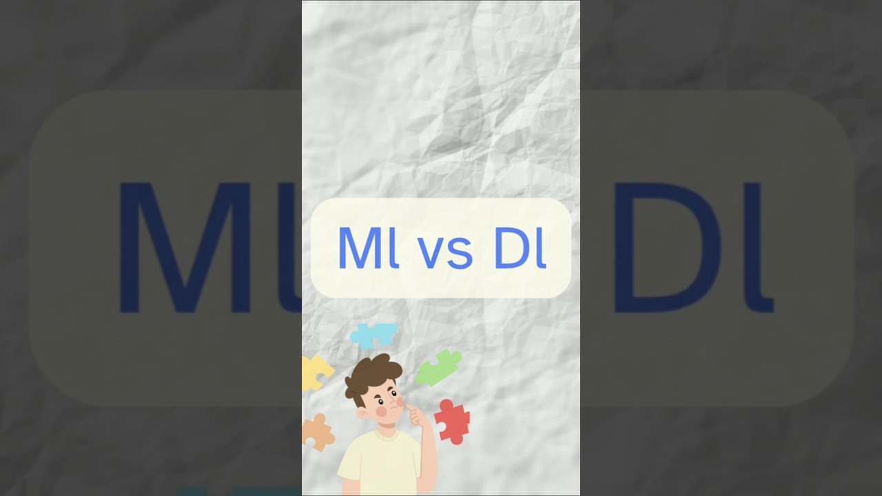 Machine Learning vs Deep Learning #ai #machinelearning #neuralnetworks