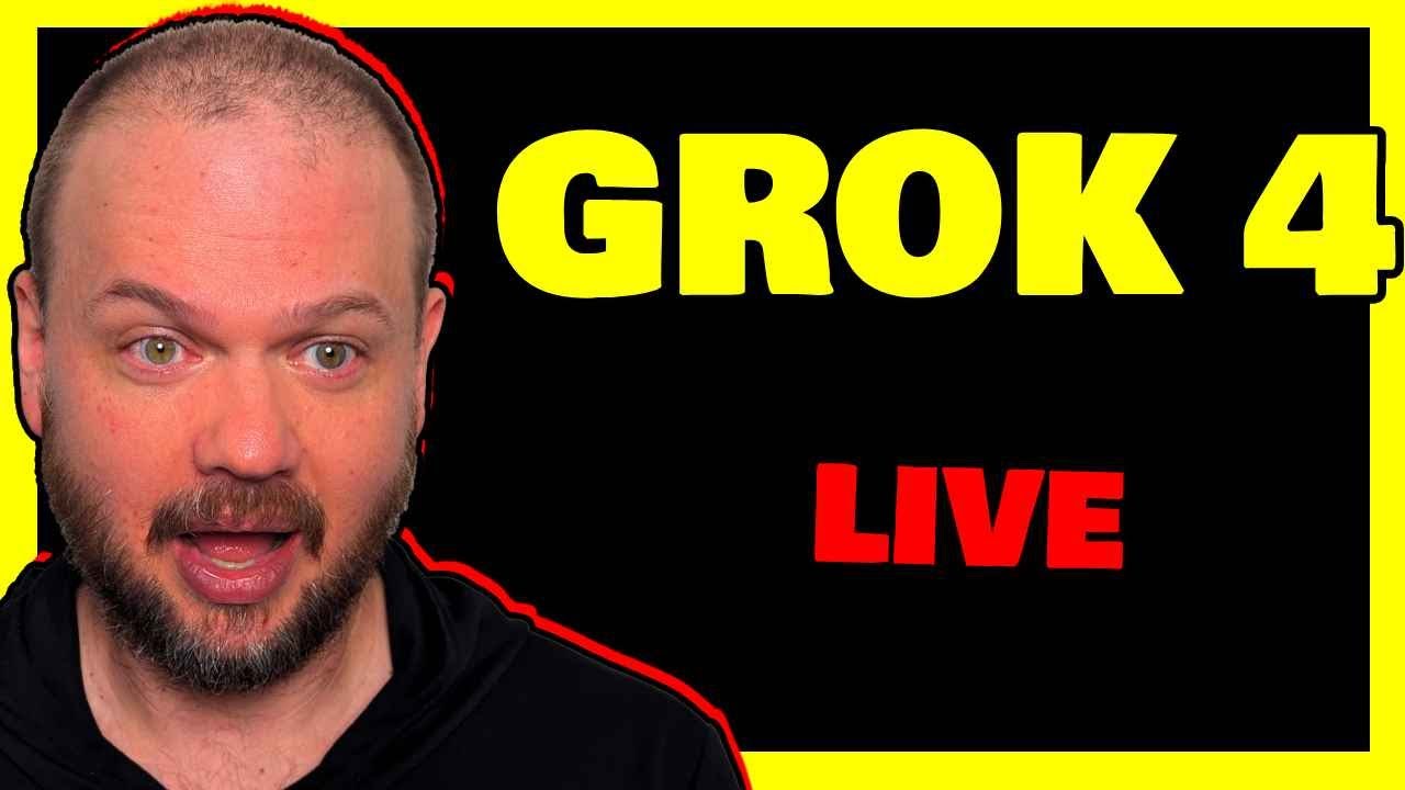 BREAKING: Elon Musk Releases GROK 4 | This is what we’ve been waiting for…