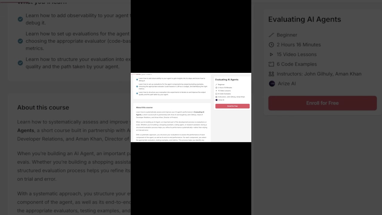 Free Deep Learning Course to Learn AI Agents