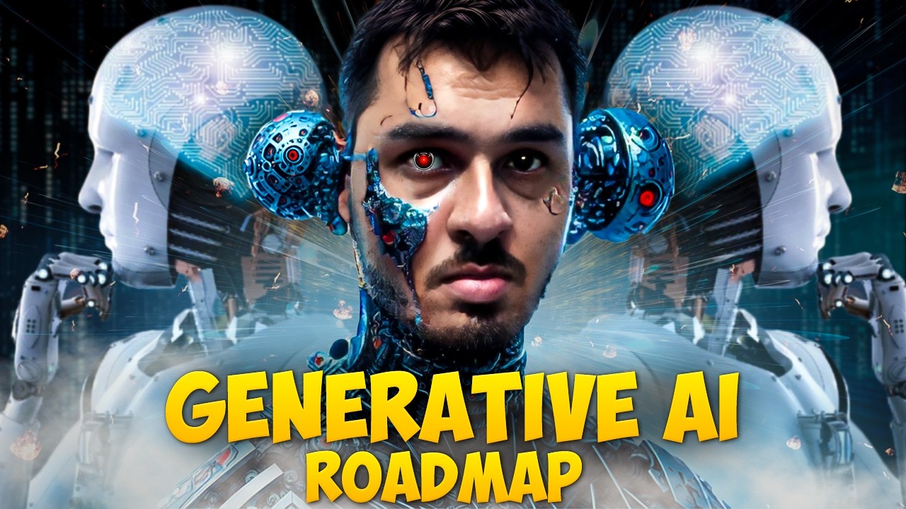 Generative AI Roadmap For Absolute Beginners 🔥