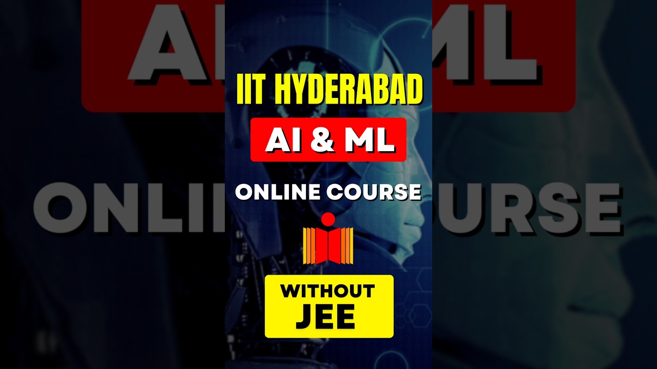 IIT Hyderabad – AI & machine learning | 12th PASS Course