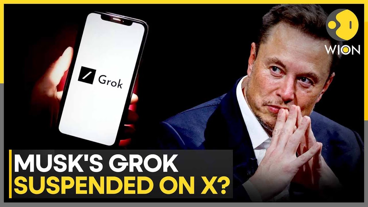 Musk’s Grok Claims Ban Over Gaza Genocide Post | X Suspends It’s Own ChatBot | WION