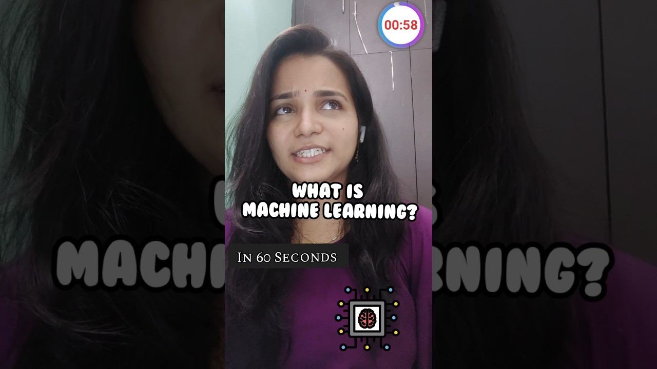 what is Machine learning in Telugu #simple #ml #viral