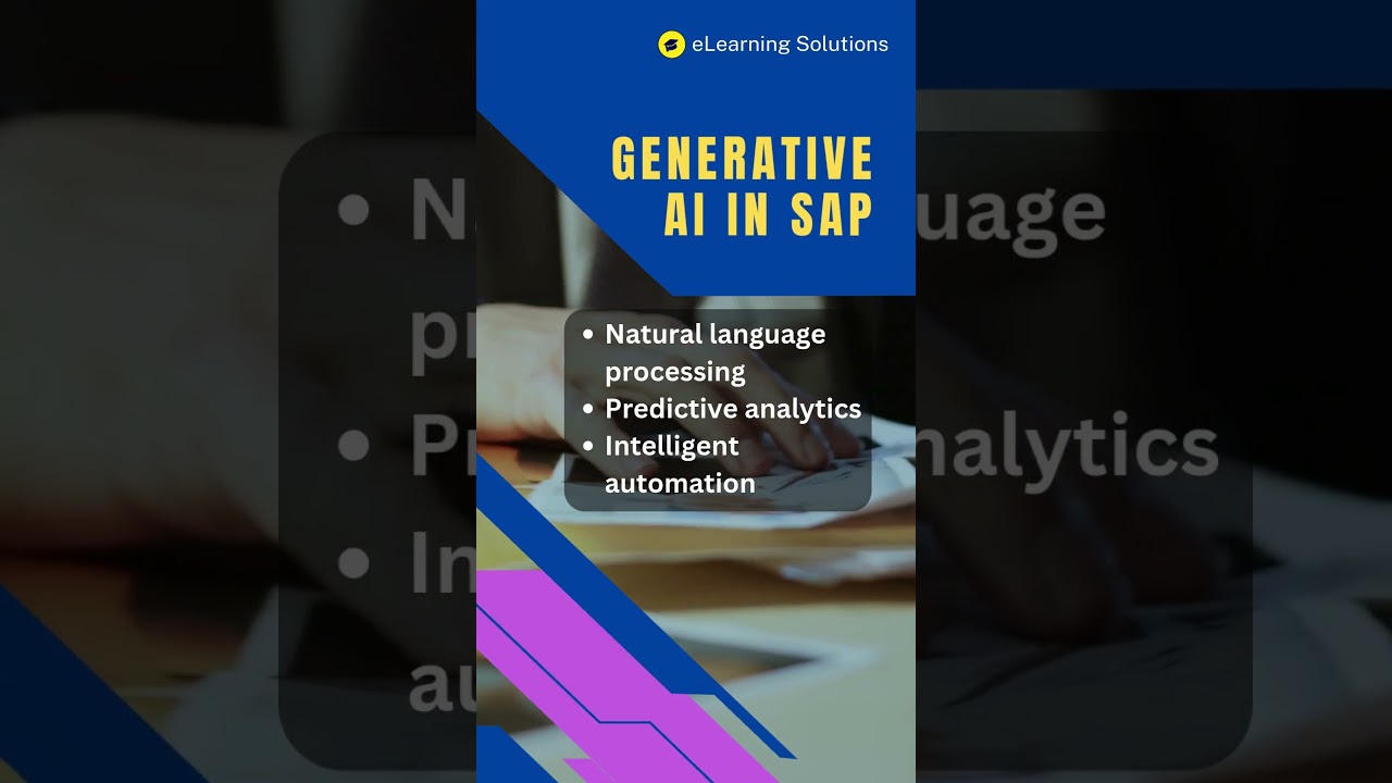 Generative AI use cases in SAP #SAP #AI #GenerativeAI #TechTrends #ITJobs #Learning #SAPInnovation
