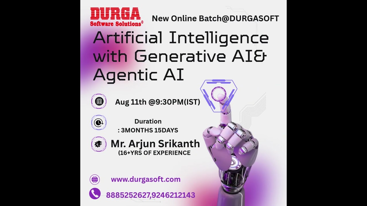 🤖 Master Artificial Intelligence with Generative AI & Agentic AI! 🤖
