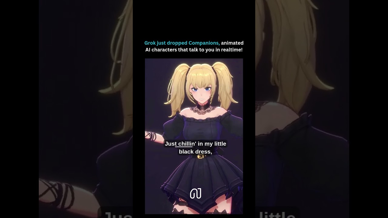 Grok Companions: Talk to an Anime Girl or a Rude Fox in Realtime