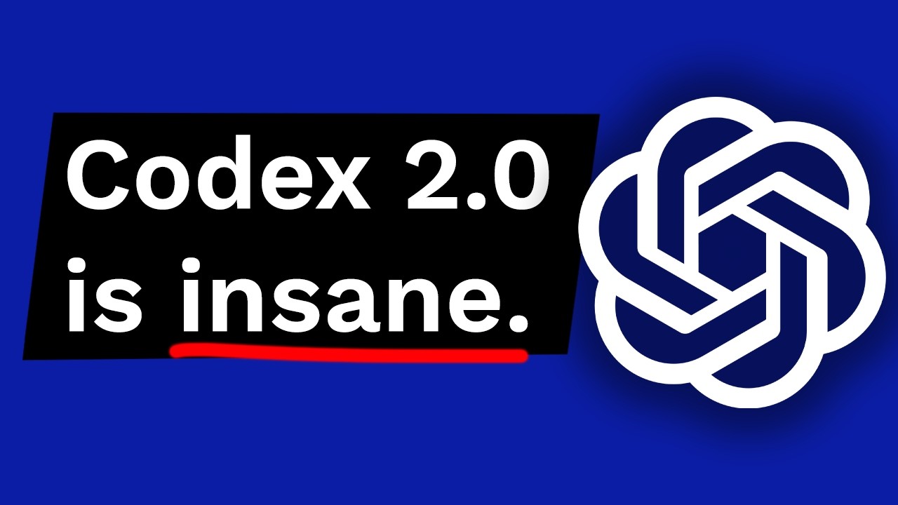 OpenAI just destroyed AI coding… Codex 2.0
