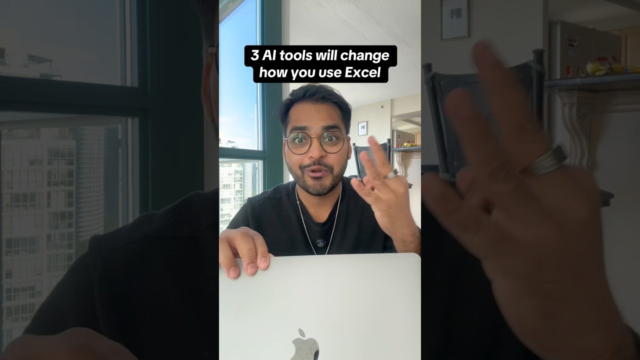 If you ever use Excel these 3 AI tools will change your life #aitools #exceltips #exceltutorial