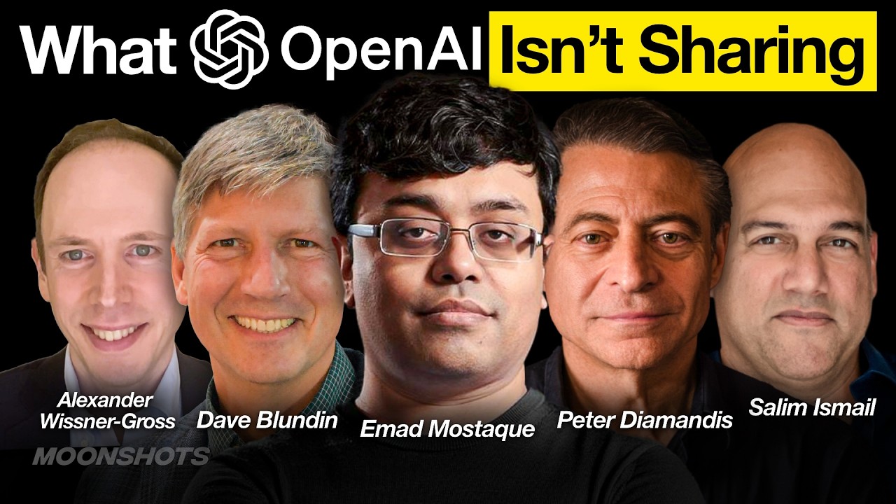 AI Insiders Breakdown the GPT-5 Update & What it Means for the AI Race w/ Emad, AWG, Dave & Salim