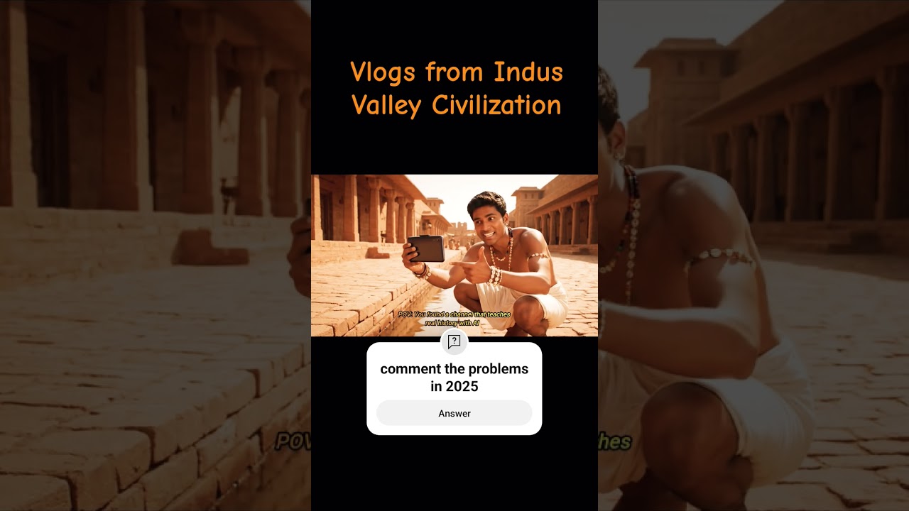 Learn history with AI. Indus Valley #Indus #history #ai #generativeai #trending #viral #shorts
