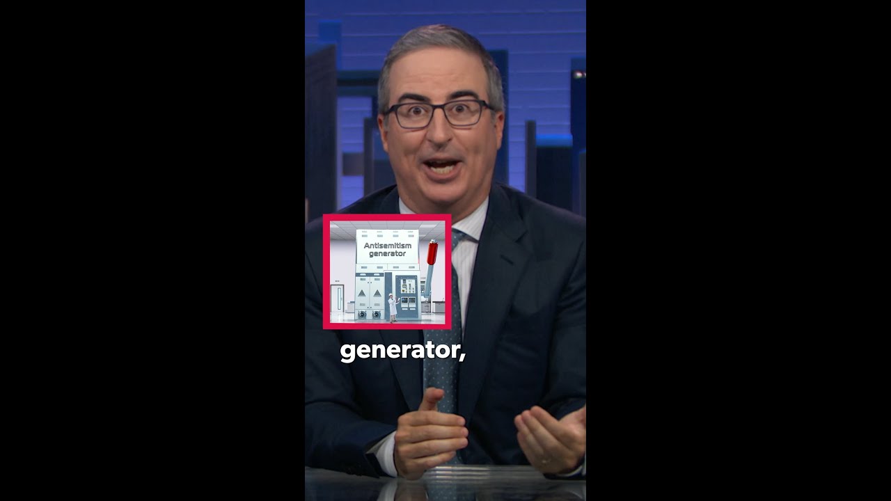 Colleges aren’t making antisemitism generators, Grok is | Last Week Tonight | BINGE