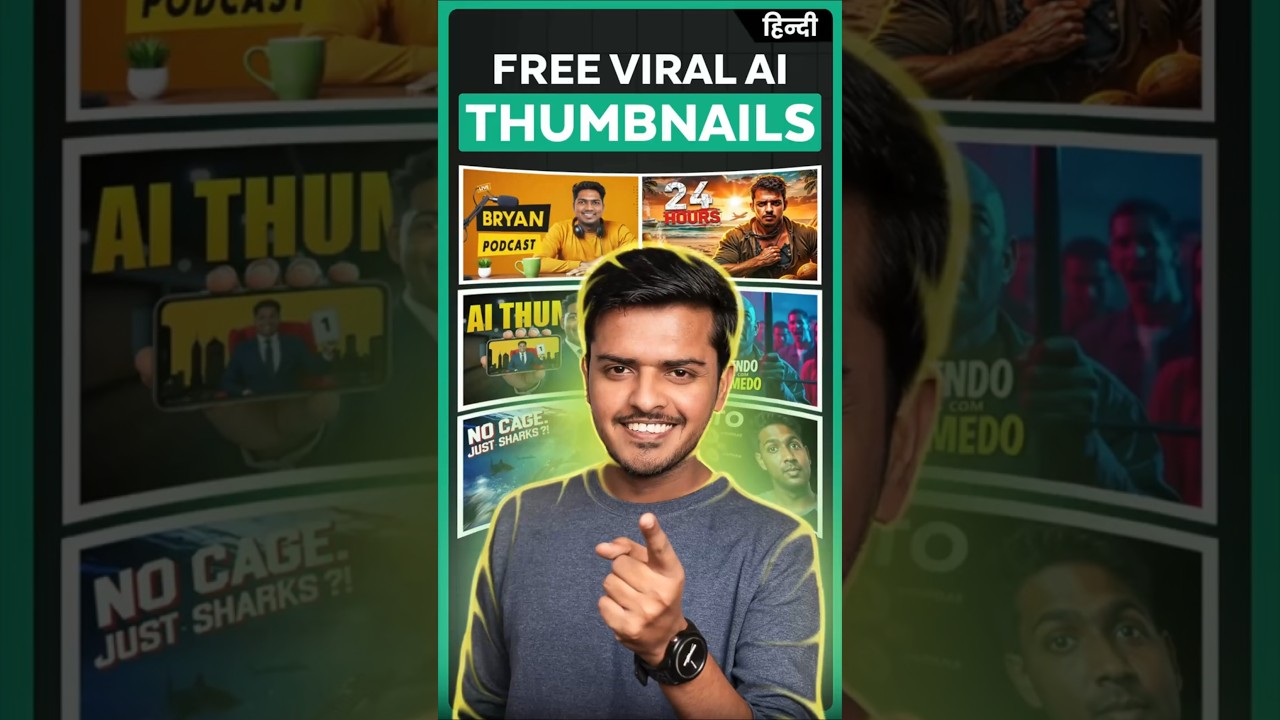 Secret AI Tool for Viral Thumbnails 😱