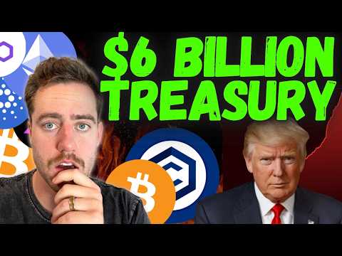 INSANE NEWS  TRUMP IS ABOUT TO BUY $6 BILLION OF THIS CRYPTO!! (IT’S NOT BITCOIN)