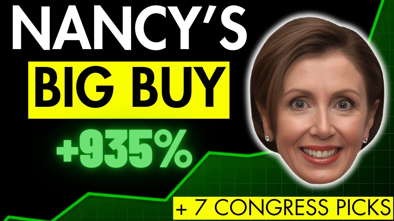 Nancy’s BIG Buy Just Sparked a Congress AI Stocks Buying Spree (+7 More)