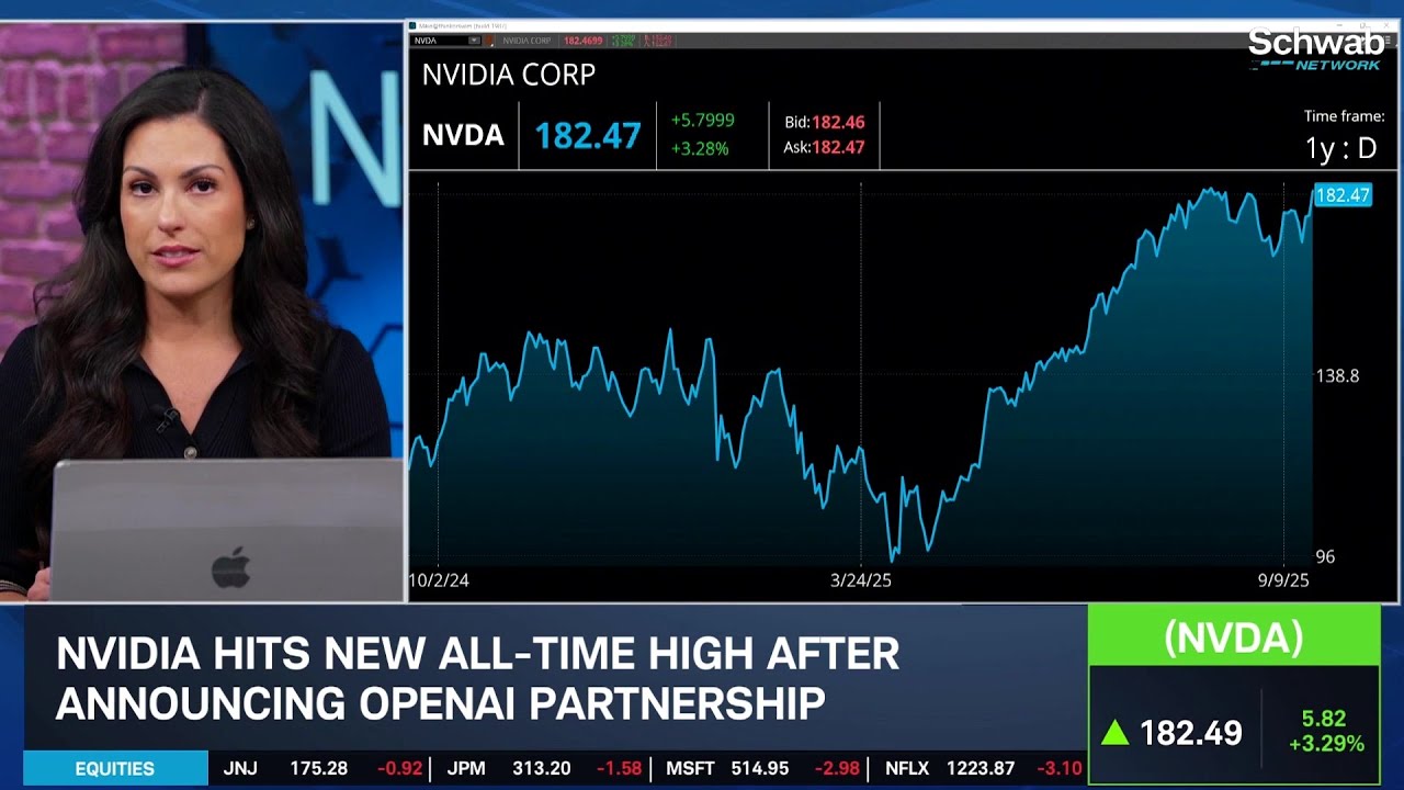 NVDA Taps All-Time High with $100B OpenAI Investment