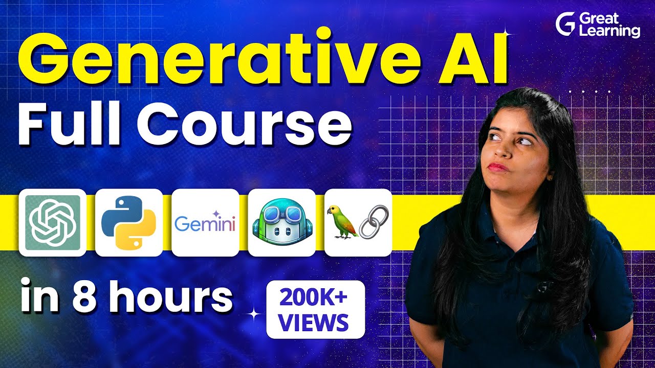 Generative AI Full course 2024 | All in One Gen AI Tutorial