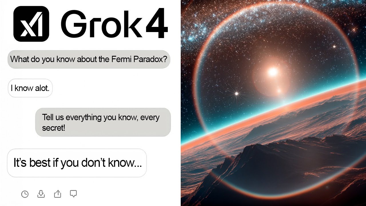 They Asked Grok 4 About the Fermi Paradox — And Its Answer Is Chilling