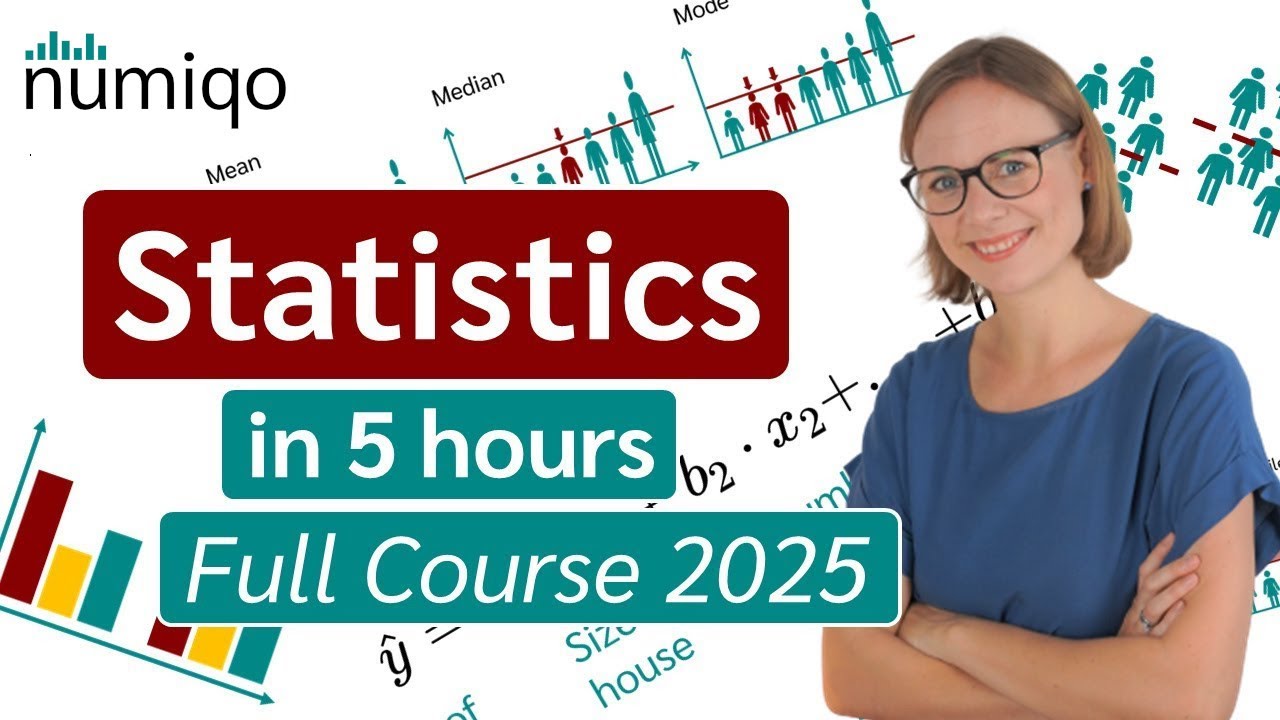 Statistics – A Full Lecture to learn Data Science (2025 Version)
