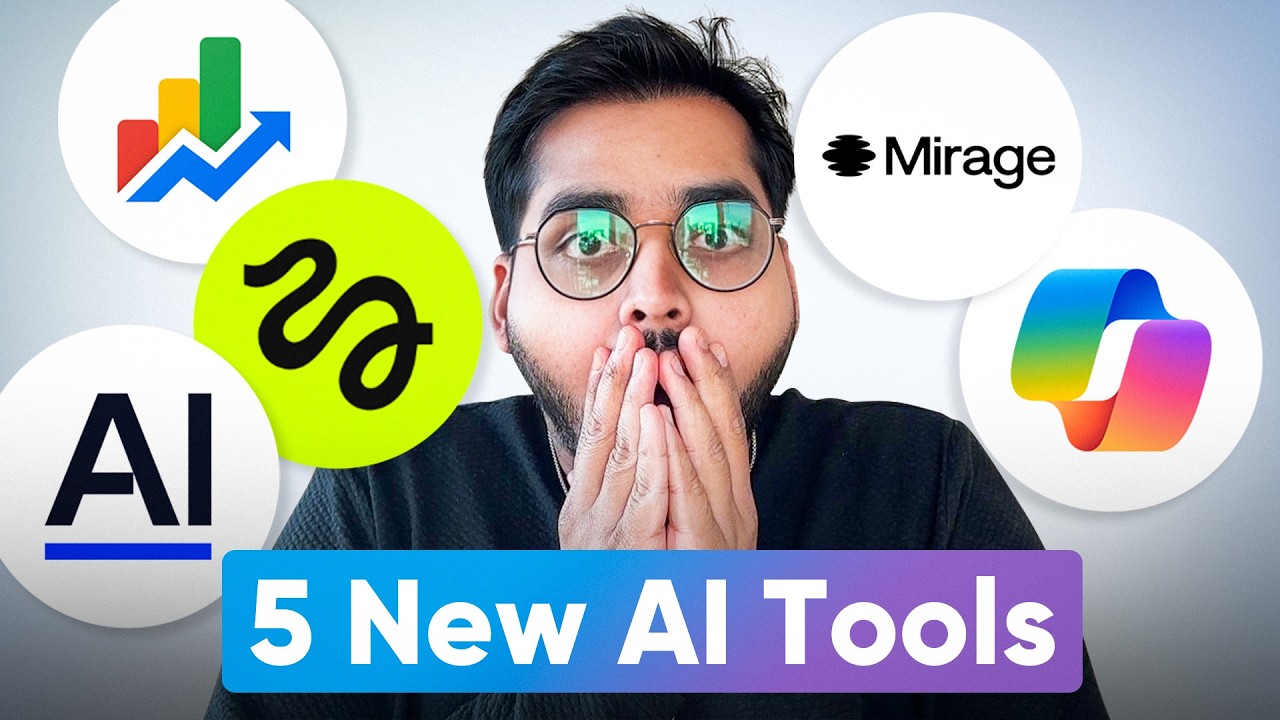 5 INSANE New AI Tools You Won’t Believe Exist
