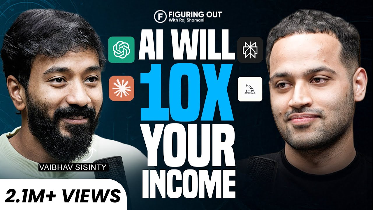 Start Earning Money With AI – Free Tools & Business Ideas | Vaibhav Sisinty | FO376 Raj Shamani