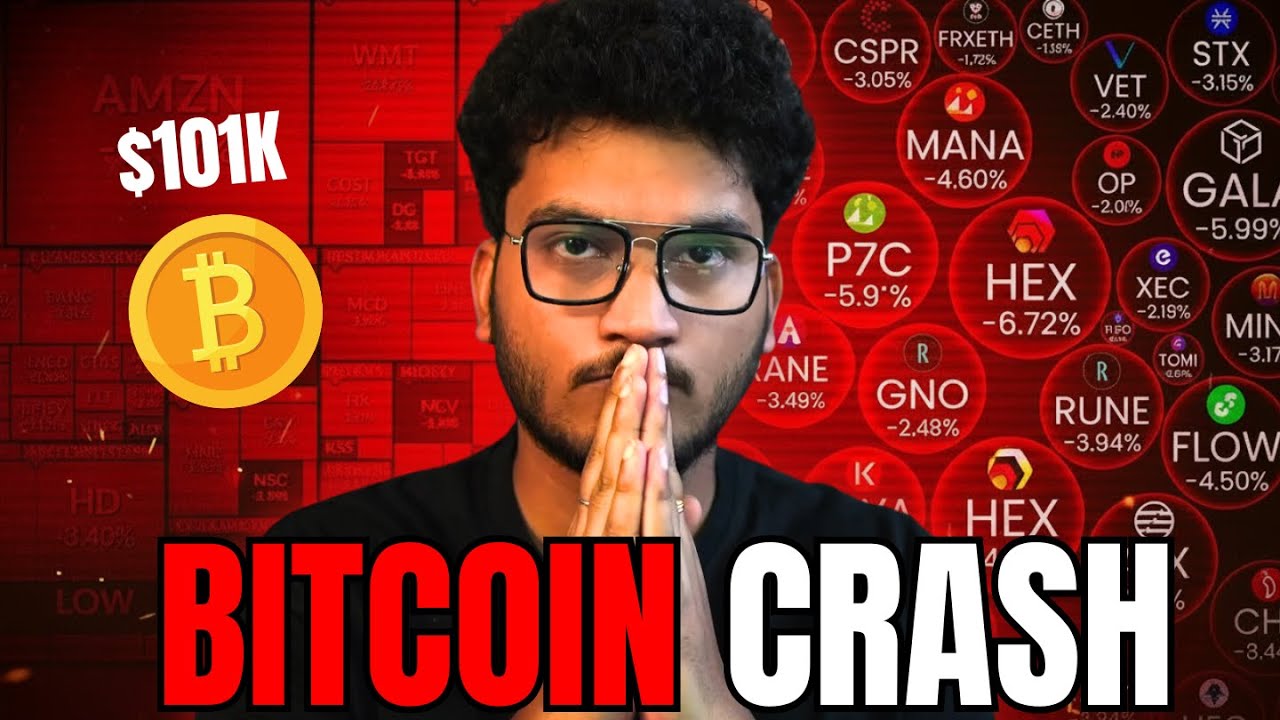 BITCOIN CRASH TO $101K – ALTCOINS DUMP 70% – BIGGEST LIQUIDATIONS