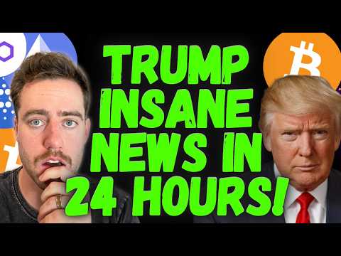 CRYPTO JUST DROPPED! TRUMP WITH BIGGEST ANNOUNCEMENT IN HISTORY TOMORROW!?