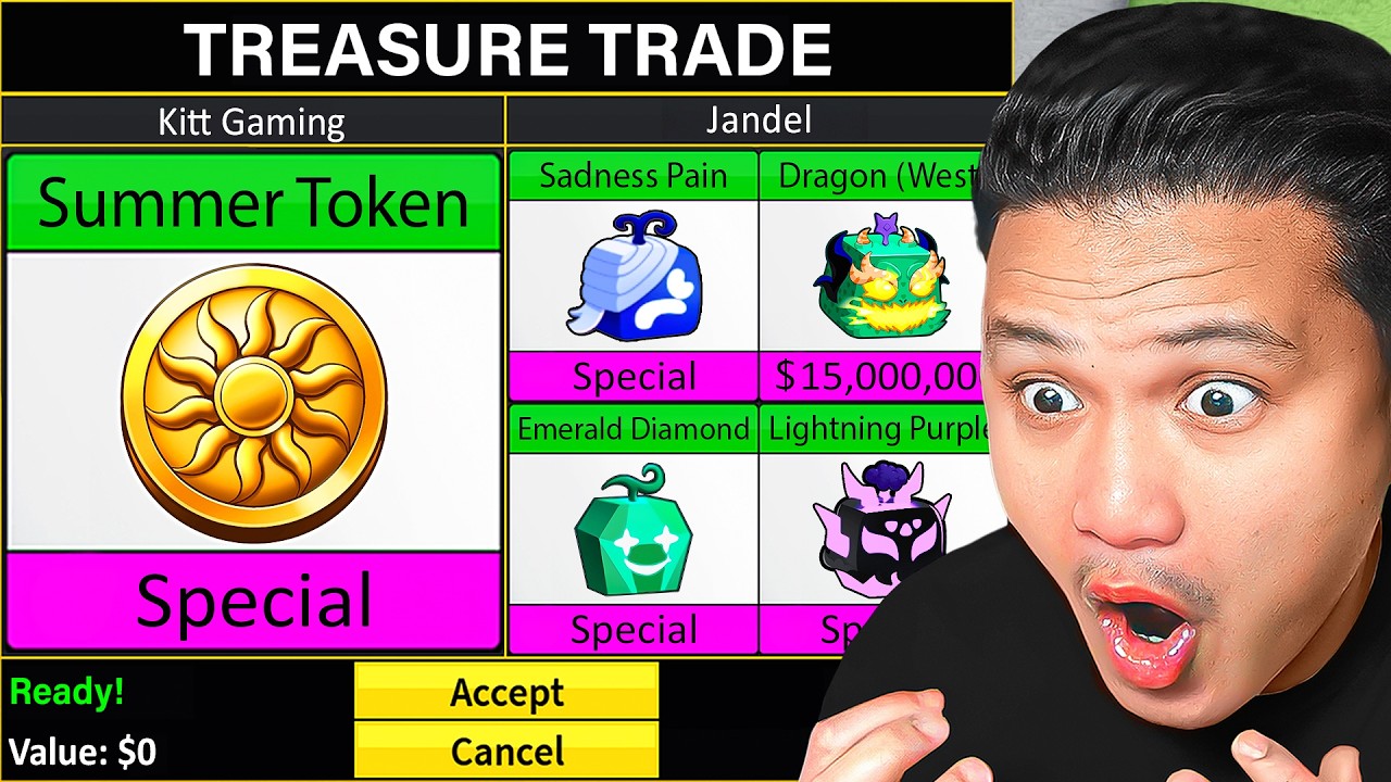 Trading Summer Tokens For 24 Hours – Blox Fruits