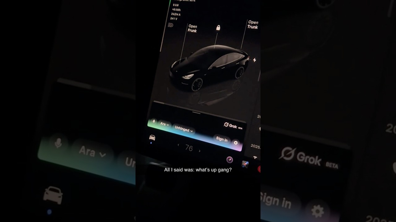 Unhinged Mode is CRAZY #Grok #Tesla #AI