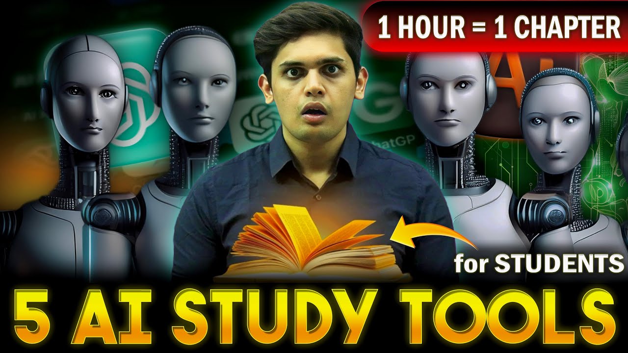 5 Secret Study Tools of Topper🔥| FREE AI Tools for Students| Prashant Kirad