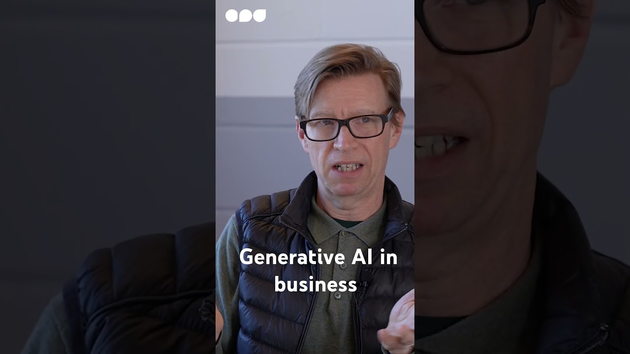 Generative AI in business #shorts