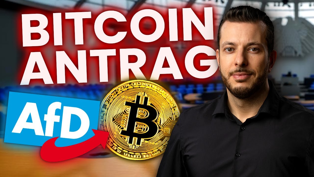 Neuer AfD-ANTRAG: Regierung soll HALTEFRIST beibehalten und POTENZIAL von BITCOIN anerkennen! 🔥
