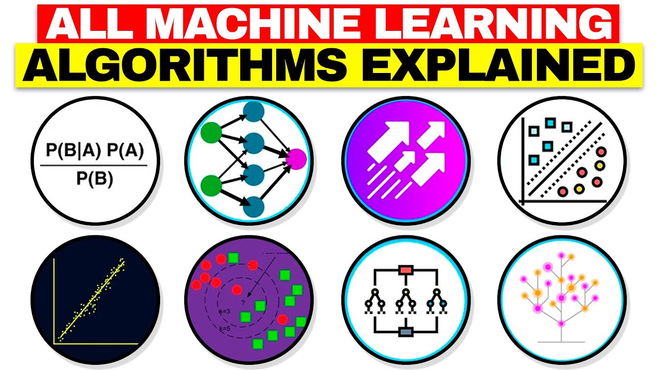 All Machine Learning Algorithms explained!