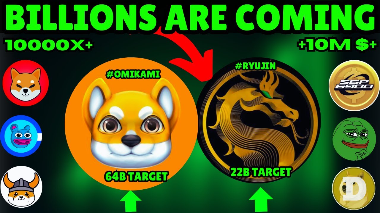 The BEST Crypto Memecoins To Buy Now – Massive Gains Coming !!