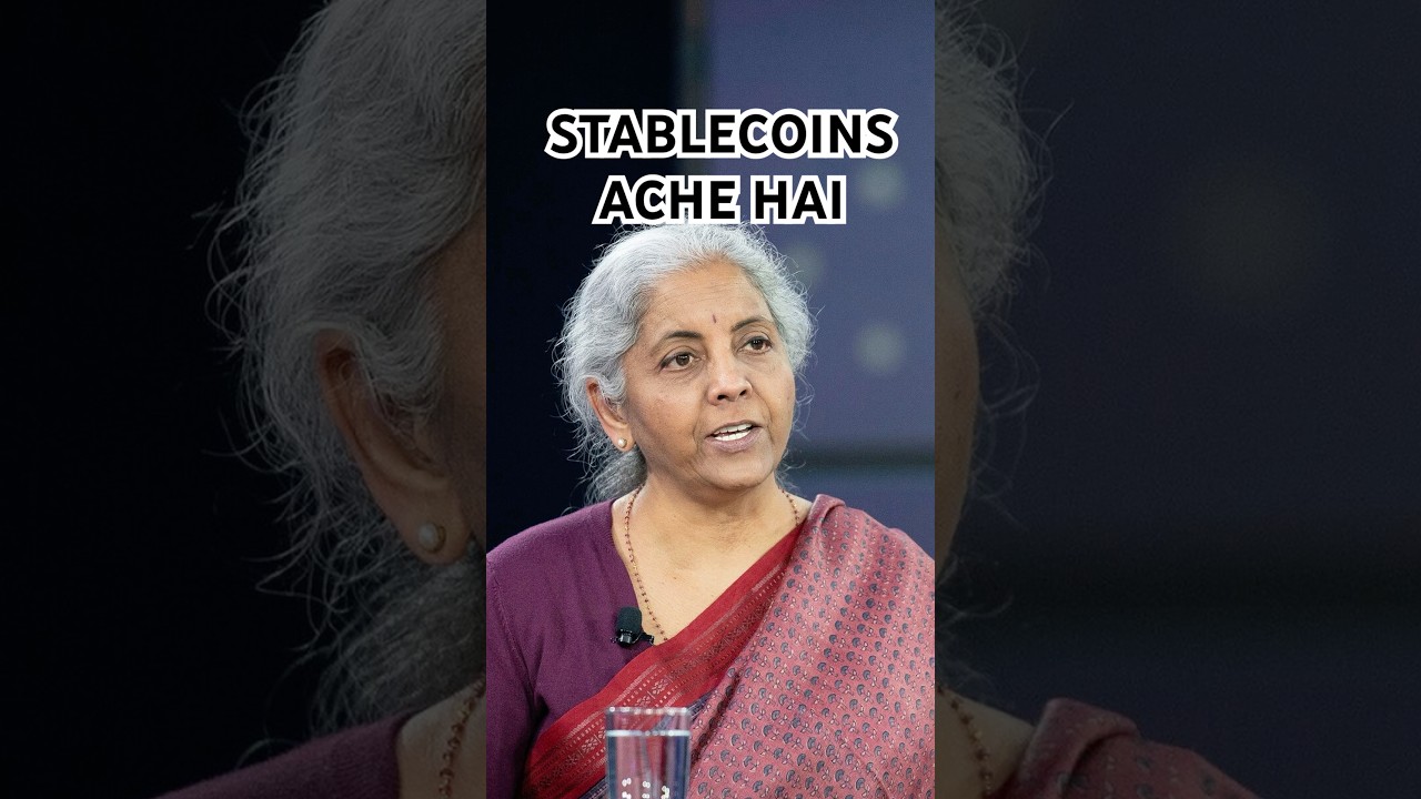 USDT P2P – Finance Minister on stablecoins like USDT – NIRMALA SITARAMAN