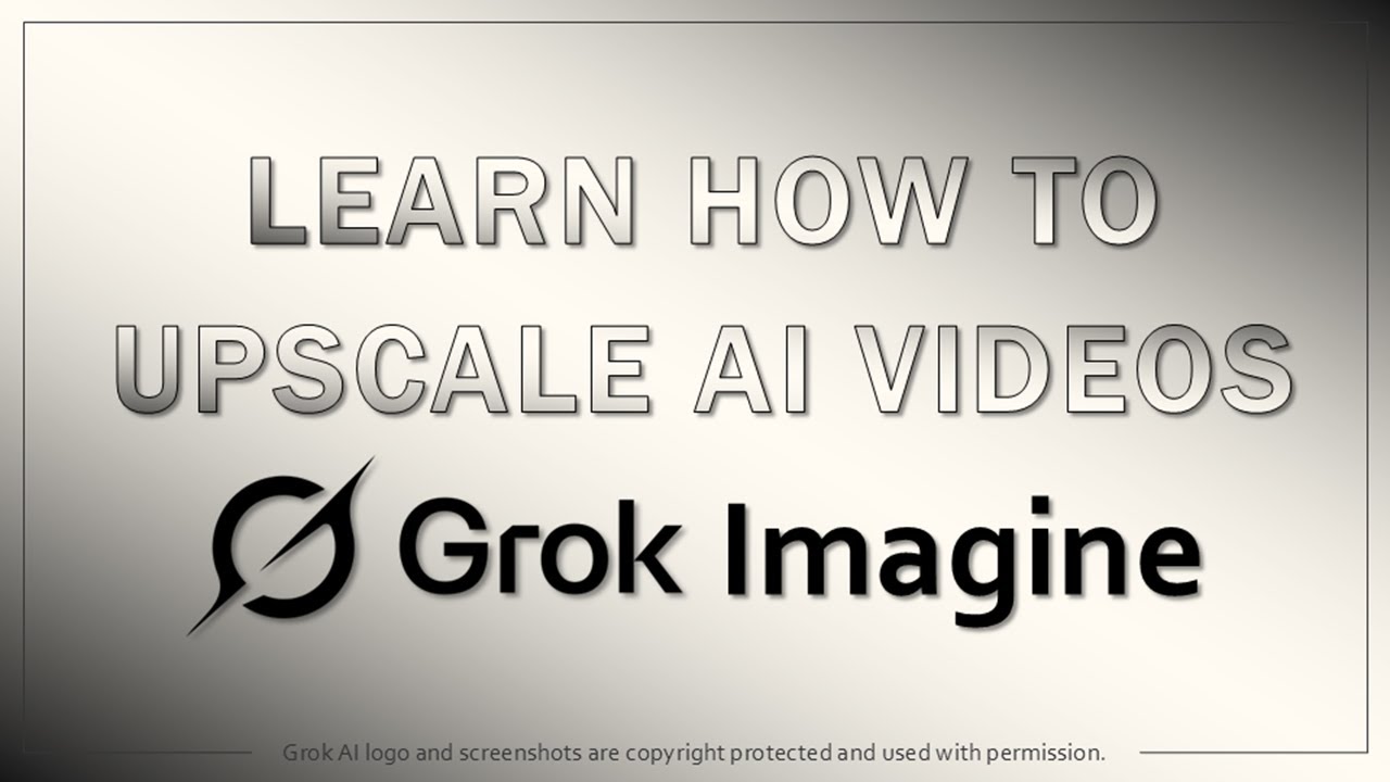 How to Upscale AI Videos in Grok Imagine