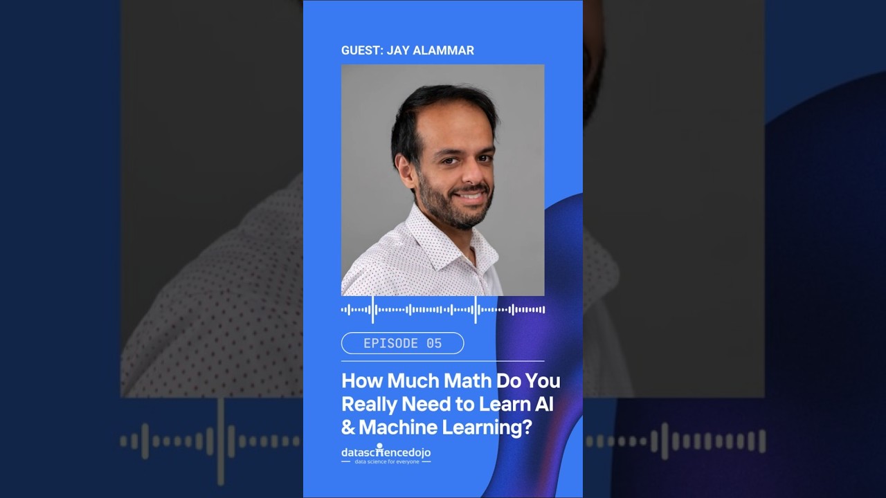 How Much Math Do You Need to Learn AI & Machine Learning? #learnai #learnml #ai #machinelearning