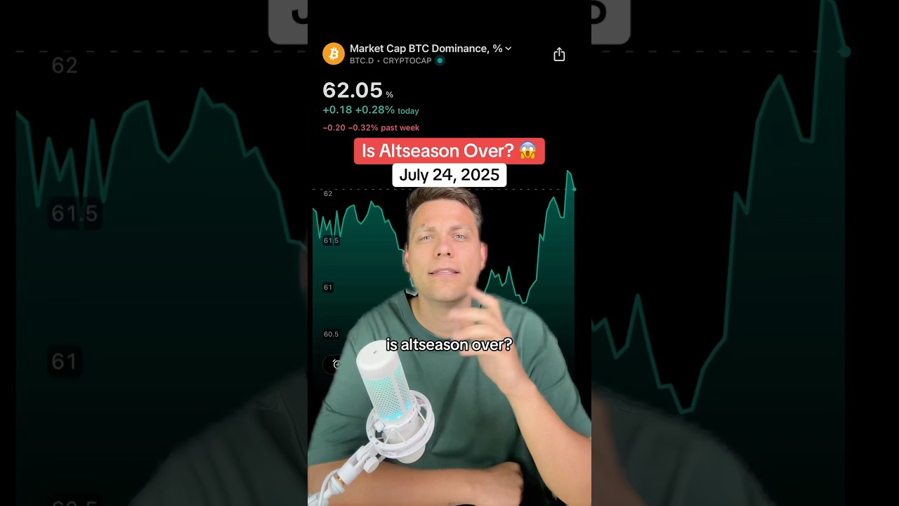 Is Altseason Over? #crypto #altcoin #bitcoin #bullrun2025 #ethereum
